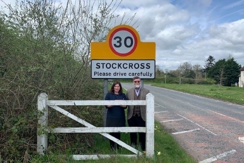 2022 - Lynne and Richard at Stockcross