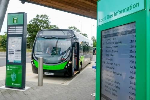 2023-bus and information board