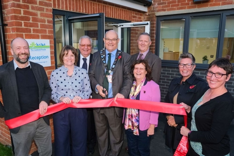 Castle@Theale Ribbon Cutting Group Shot