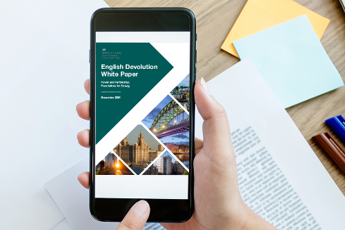 Devolution White Paper - Cover