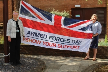 Councillor Stephanie Steevenson as Armed Forces Champion.