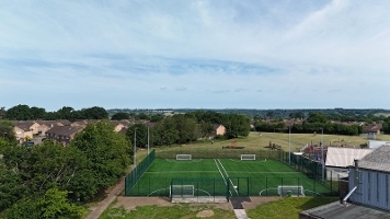 Picture of a playing field for the draft Play Pitch Strategy consultation page (2025)