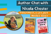 Author chat with Nicola Chester.